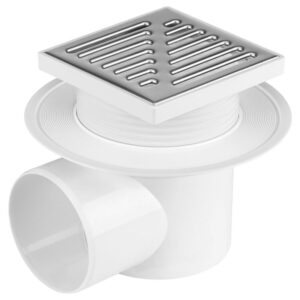 wpust-kanalizacyjny-boczny-wysokosc-regulowana-kolnierz-ruszt-nierdzewny-110-150-x-150-z-plywakiem-bialy-1