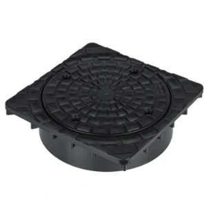 kwadratowy dekiel z wizjerem